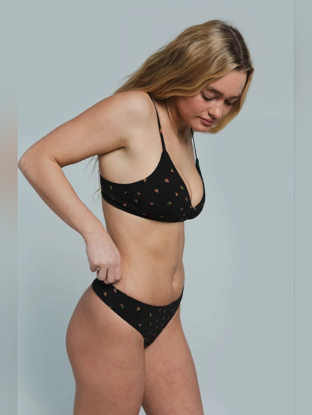 Huha Low profile Thong Undies Set Of 2 limited Edition In Morning Rose Lg